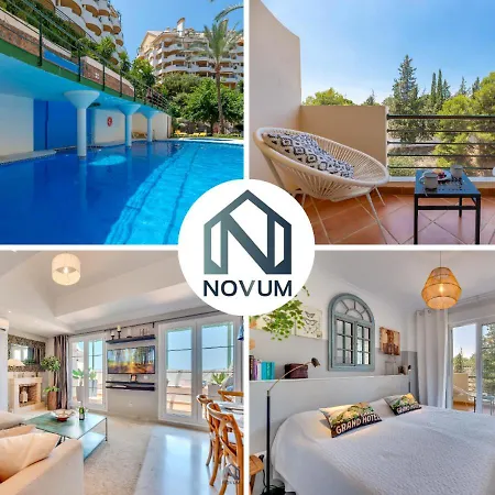 Elegant 2 Bdrm Penthouse With Sea Views And Pools شقة ماربيا
