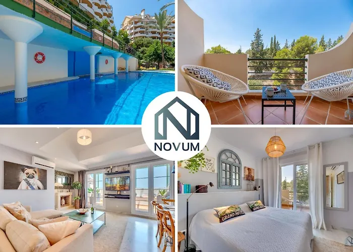 Elegant 2 Bdrm Penthouse With Sea Views And Pools アパート マルベーリャ